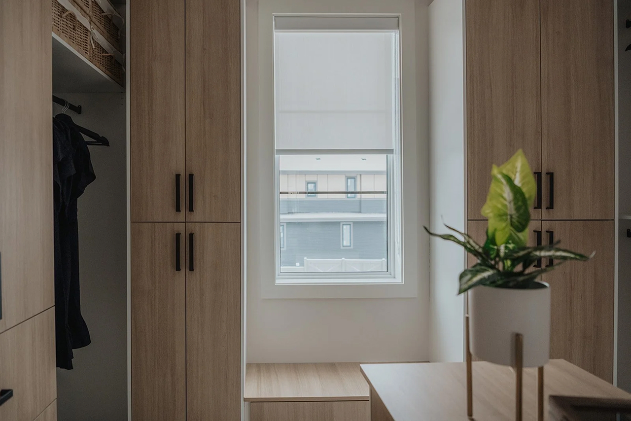 Inside the Novo Blinds facility and showroom in Edmonton