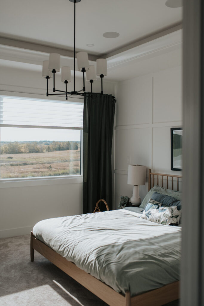 Residential blackout blinds for a master bedroom gallery in Edmonton