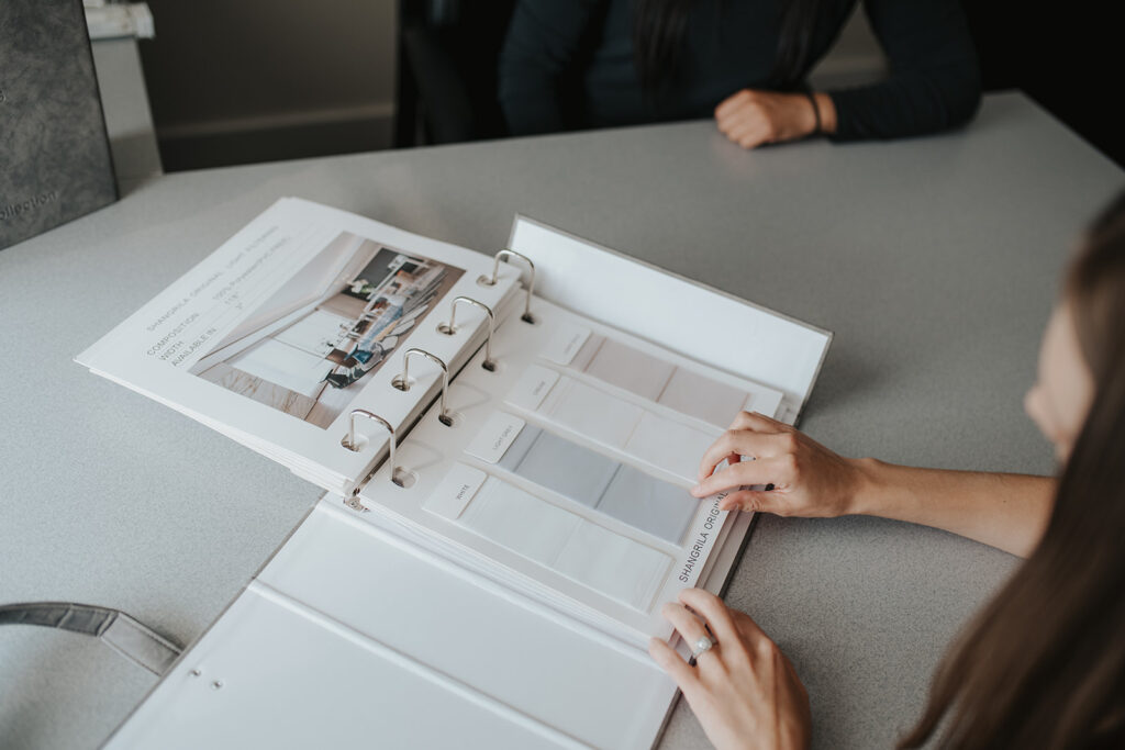 Zebra blinds and drapery package by Novo Blinds in a Greystone Manor estate home