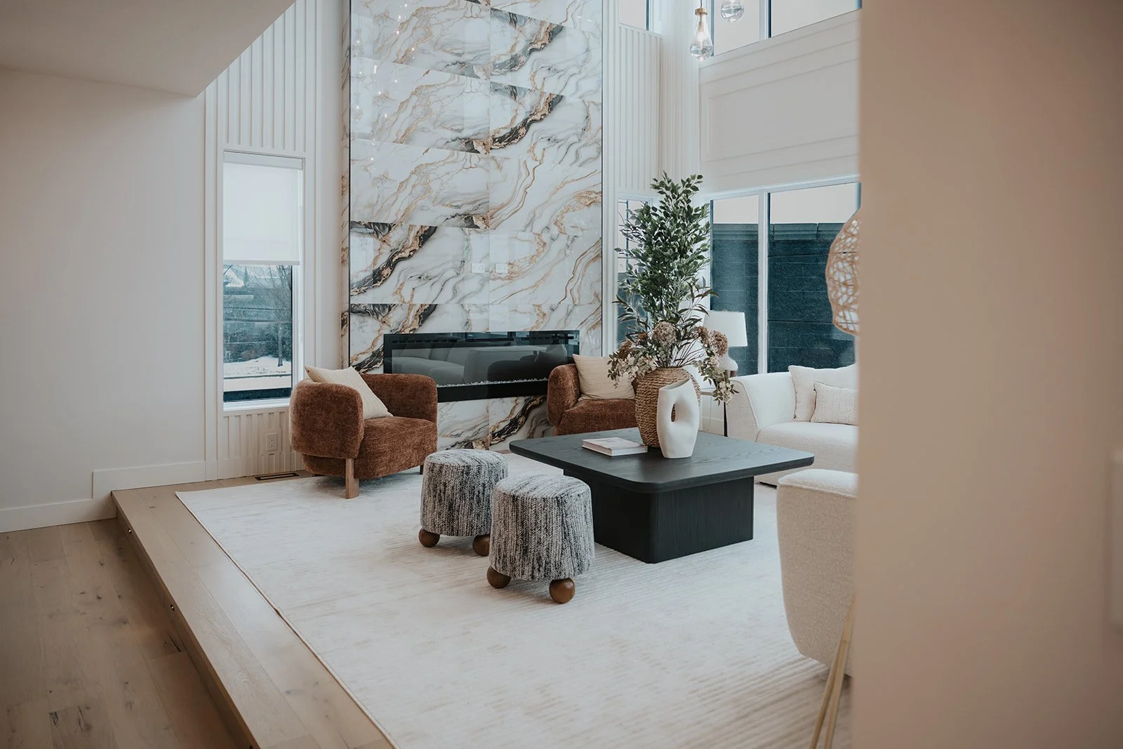 Roller blinds in Edmonton for reduced UV exposure