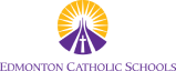 Edmonton Catholic Schools logo commercial window blinds Edmonton client