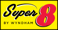 Super 8 Hotels logo commercial Edmonton blinds client Novo Blinds